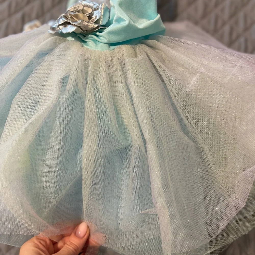 Revolution Shimmering Blue /silver and Purple Kids Costume